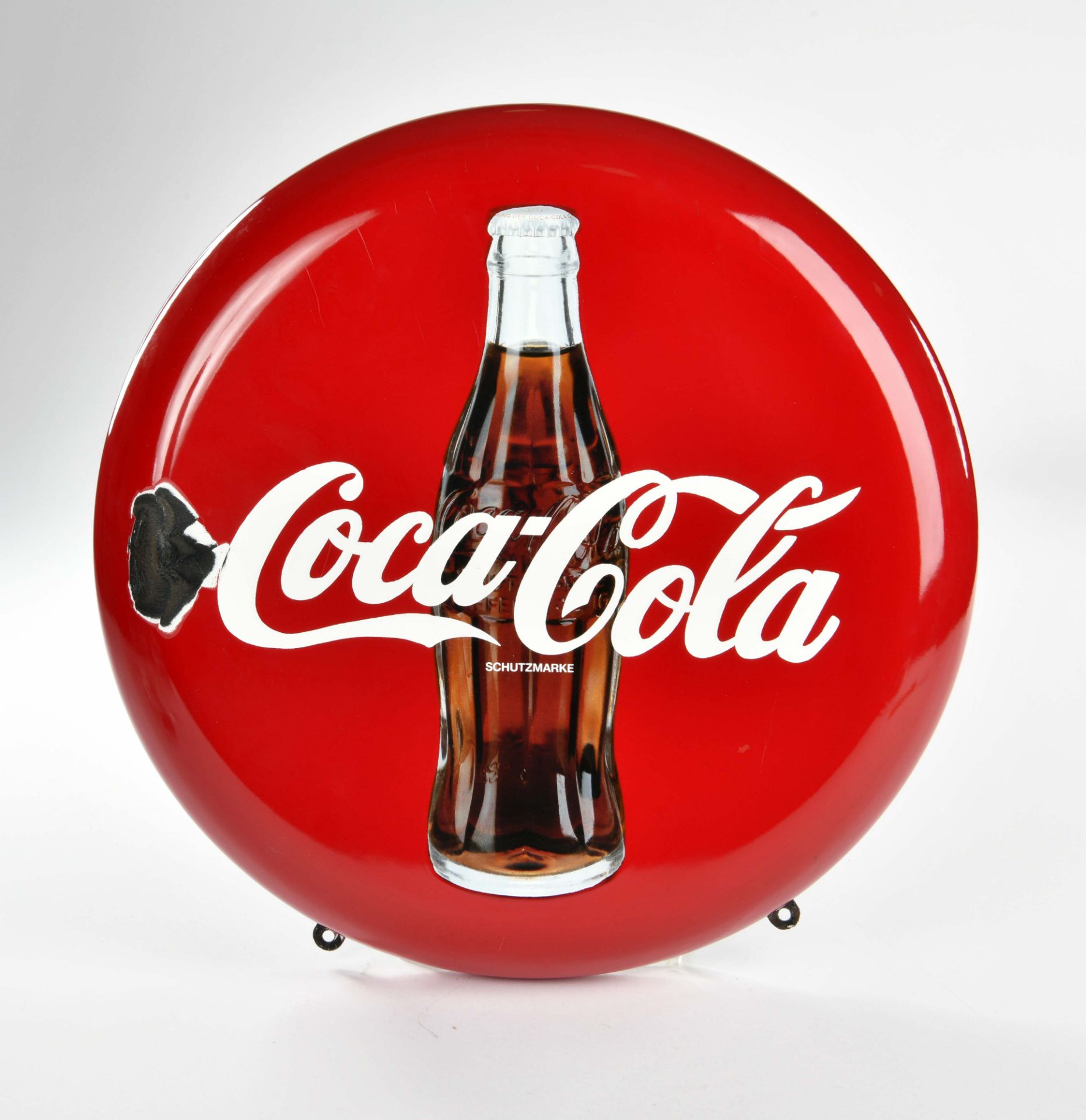 Emailleschild Coca Cola