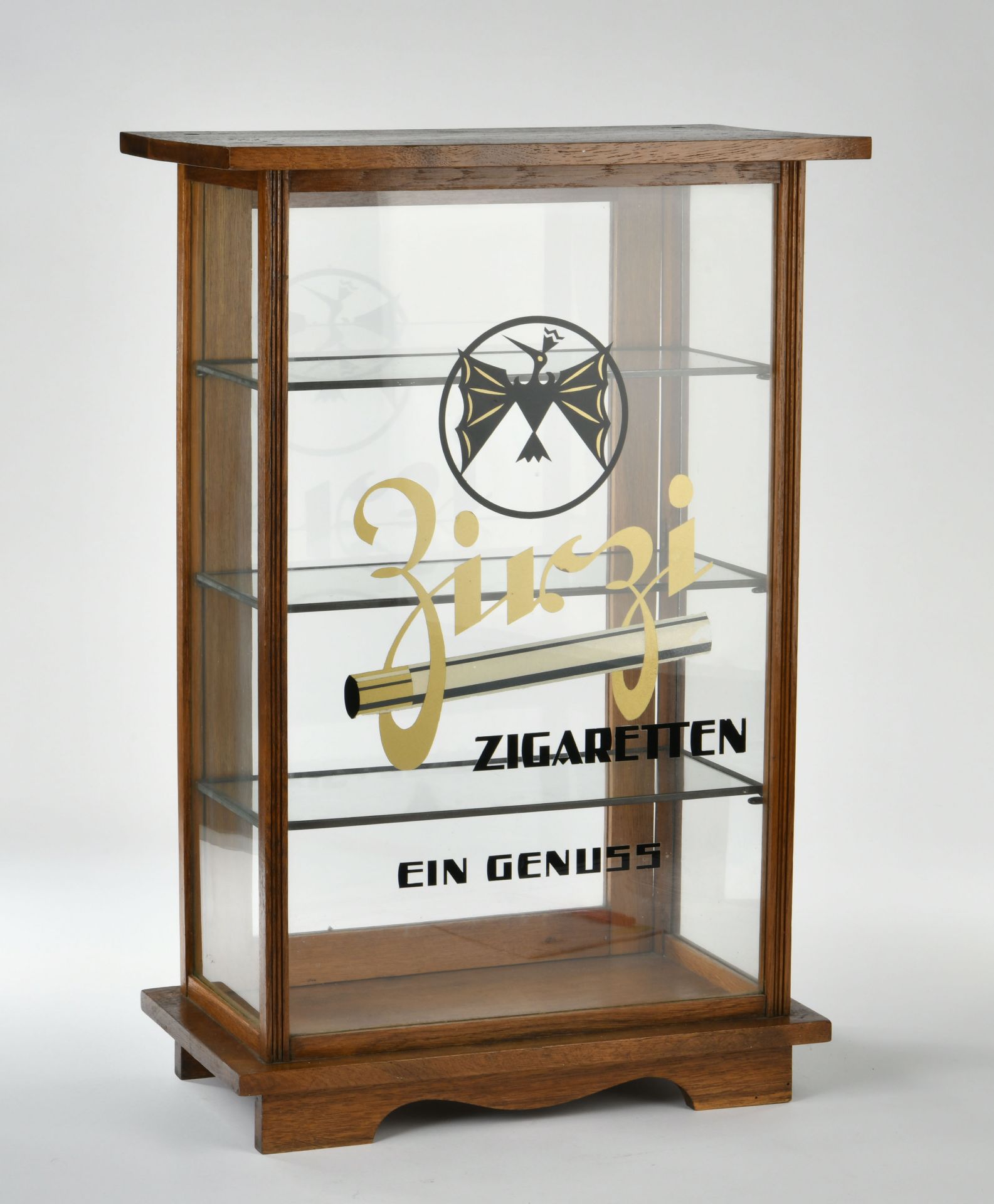 Werbevitrine "Zirzi Zigaretten"