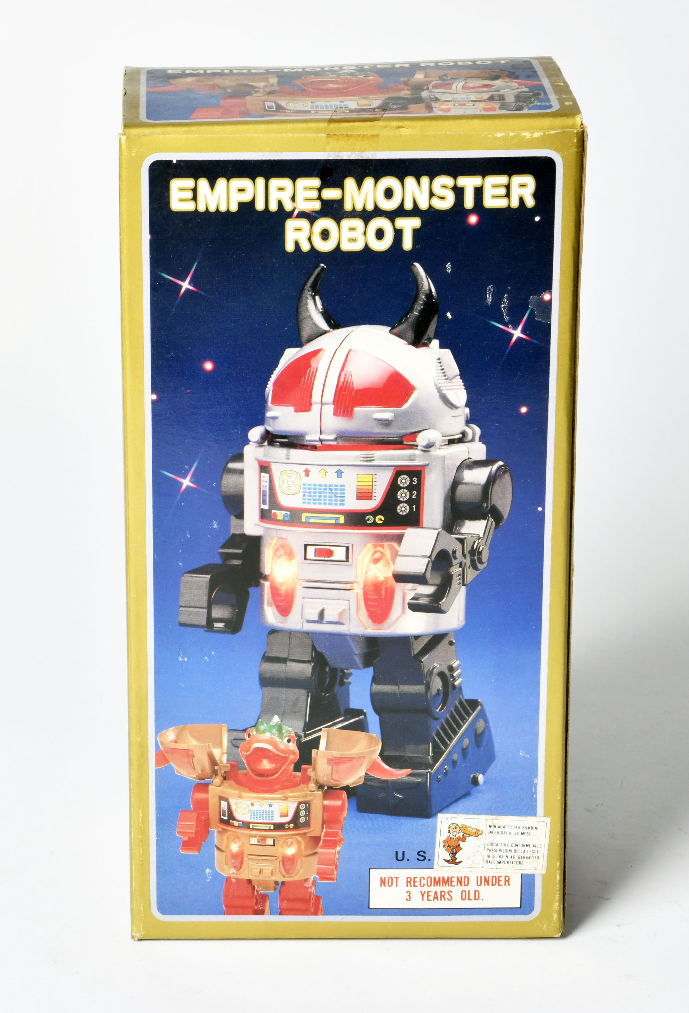 2x Empire Monster Robot, Taiwan, 26 cm, plastic, box, C 1-2 - Image 3 of 3