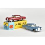 Corgi Toys, 2x Mercedes Benz 220 SE