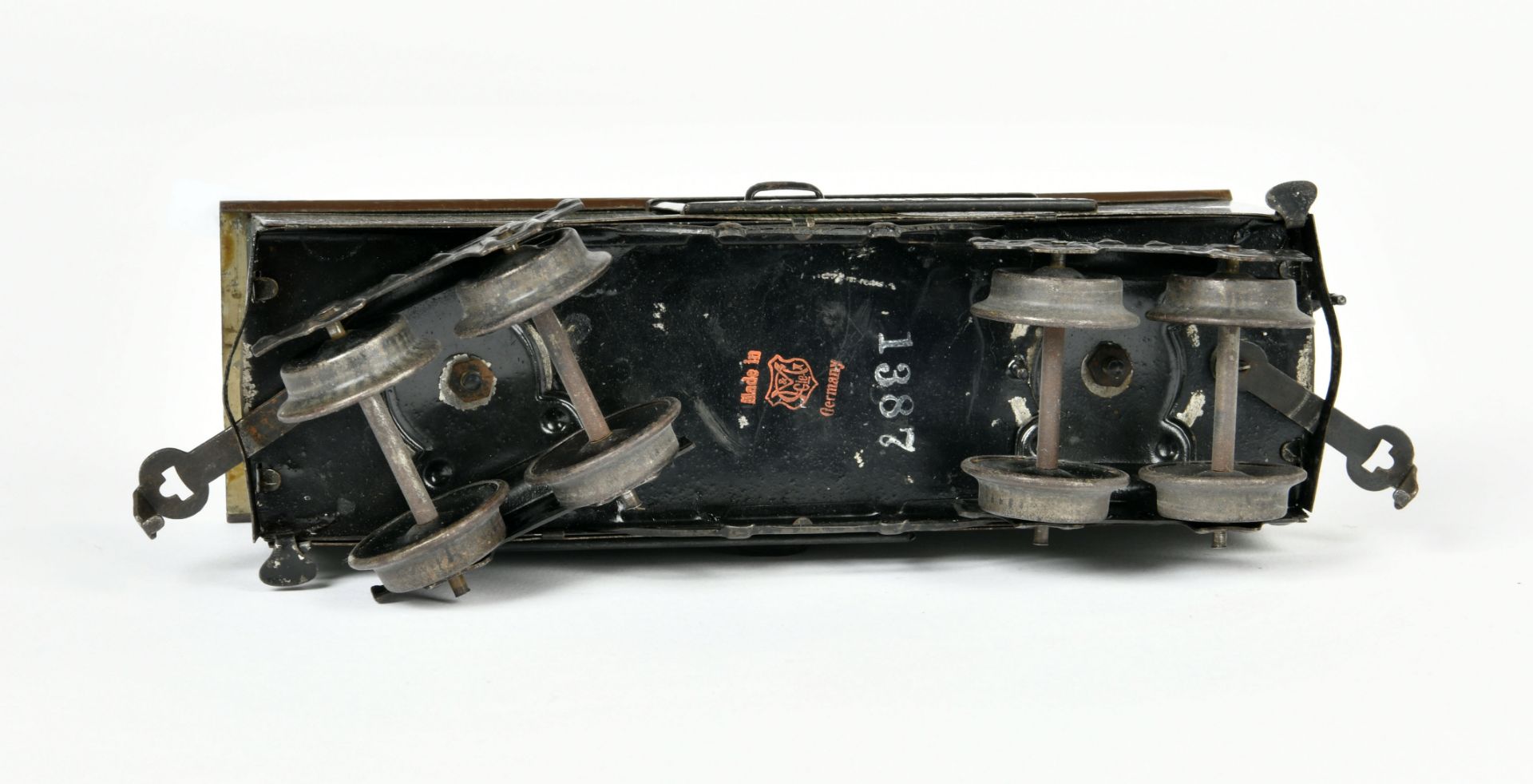 Märklin, high-sided wagon 2926, Germany pw, gauge 0, min. paint d., otherwise good condition - Image 3 of 3