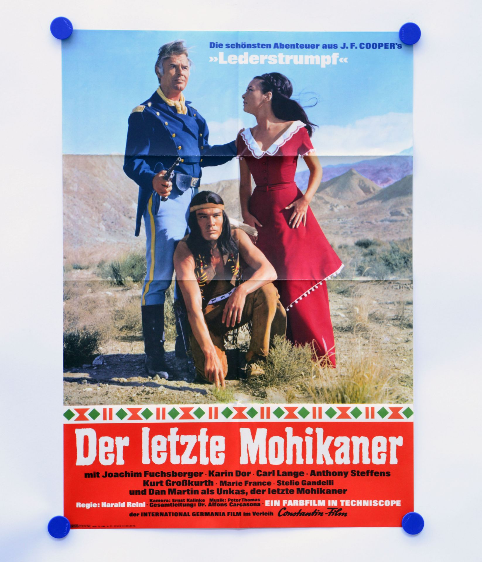 Filmplakat "Der letzte Mohikaner"