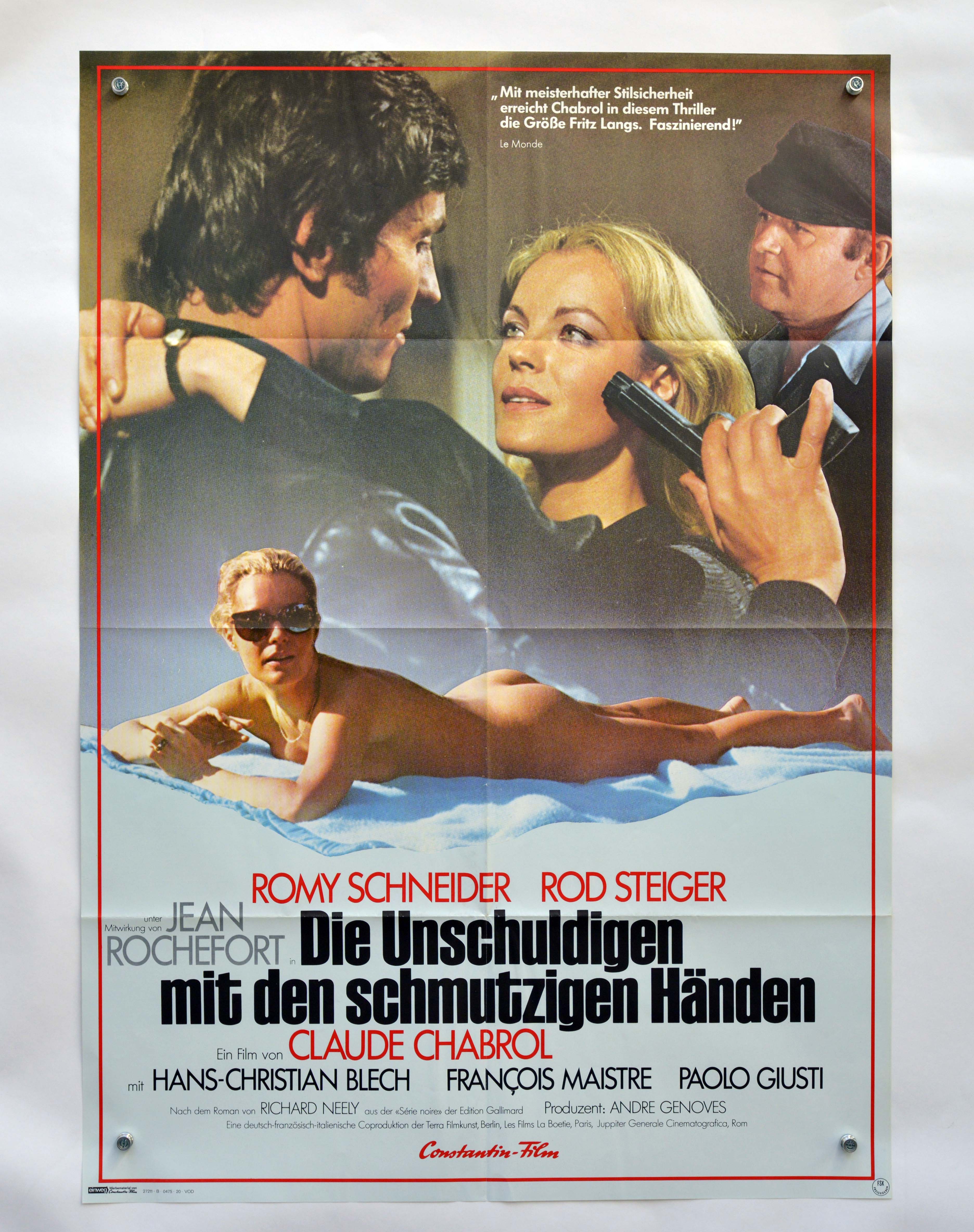 Filmplakat "Die Unschuldigen mit den schmutzigen Händen"