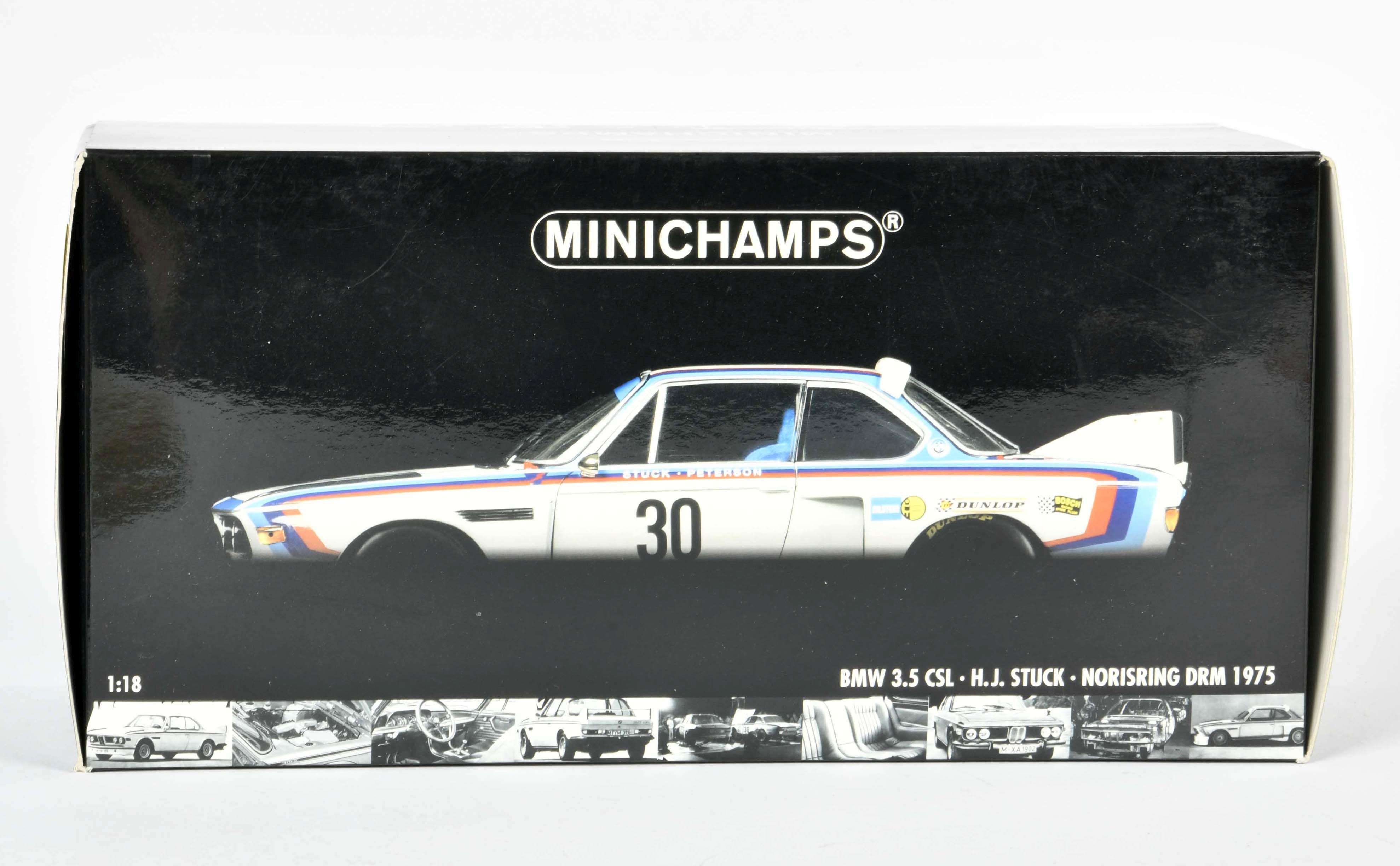 Minichamps, BMW 3.5. CSL H.J.Stuck 1975