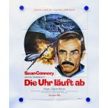 Filmplakat "Sean Connery - Die Uhr läuft ab"