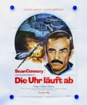 Filmplakat "Sean Connery - Die Uhr läuft ab"