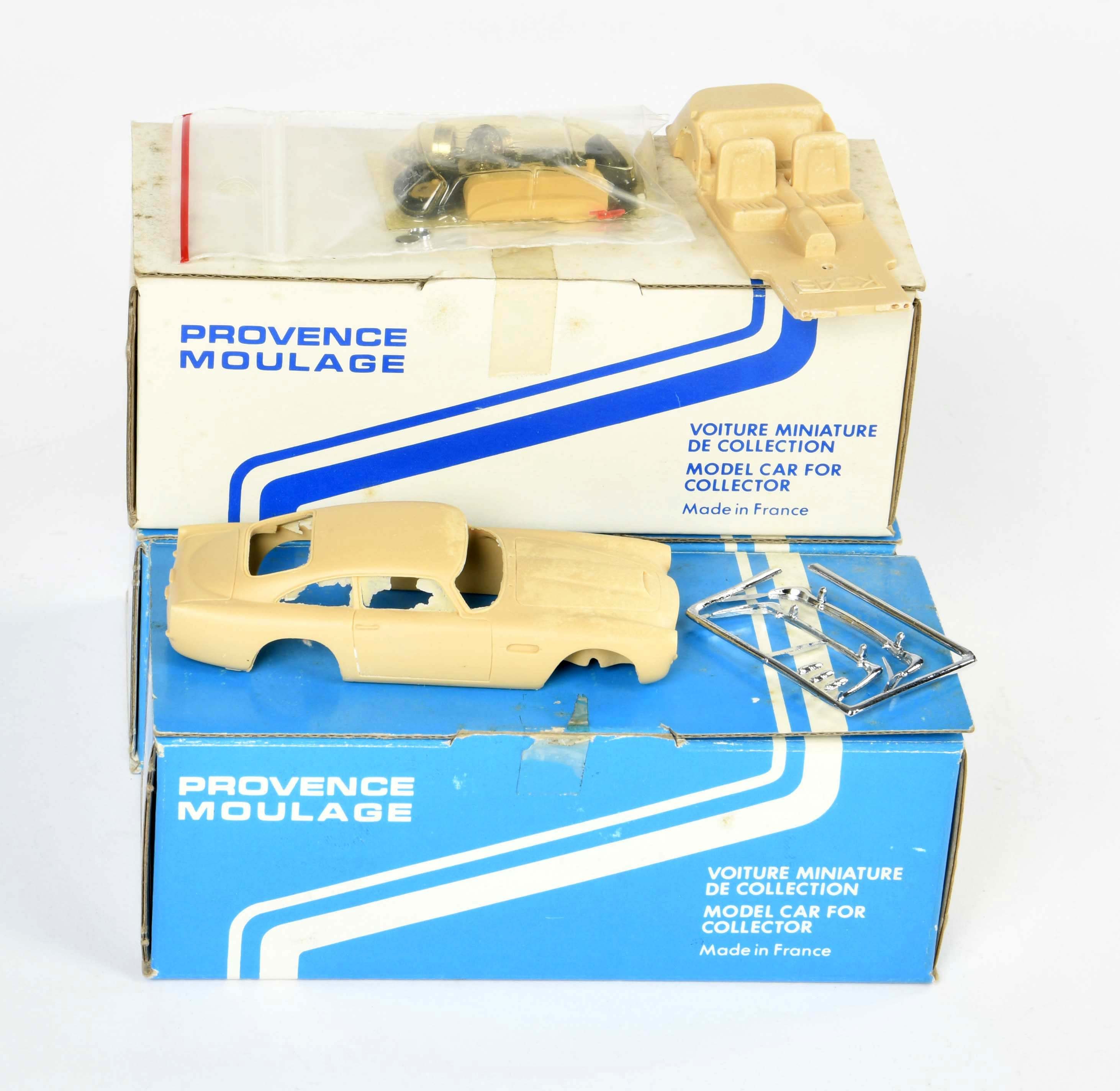 Provence Moulage, Simca Rallye, Sunbeam + Aston Martin DB 4, 1:43, Japan, box, construction kits,