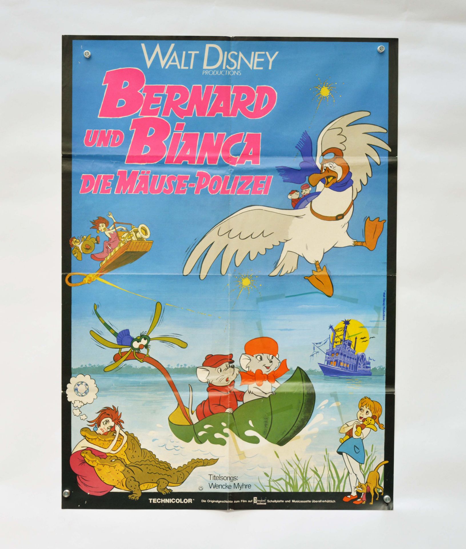 Filmplakat "Bernhard und Bianca"