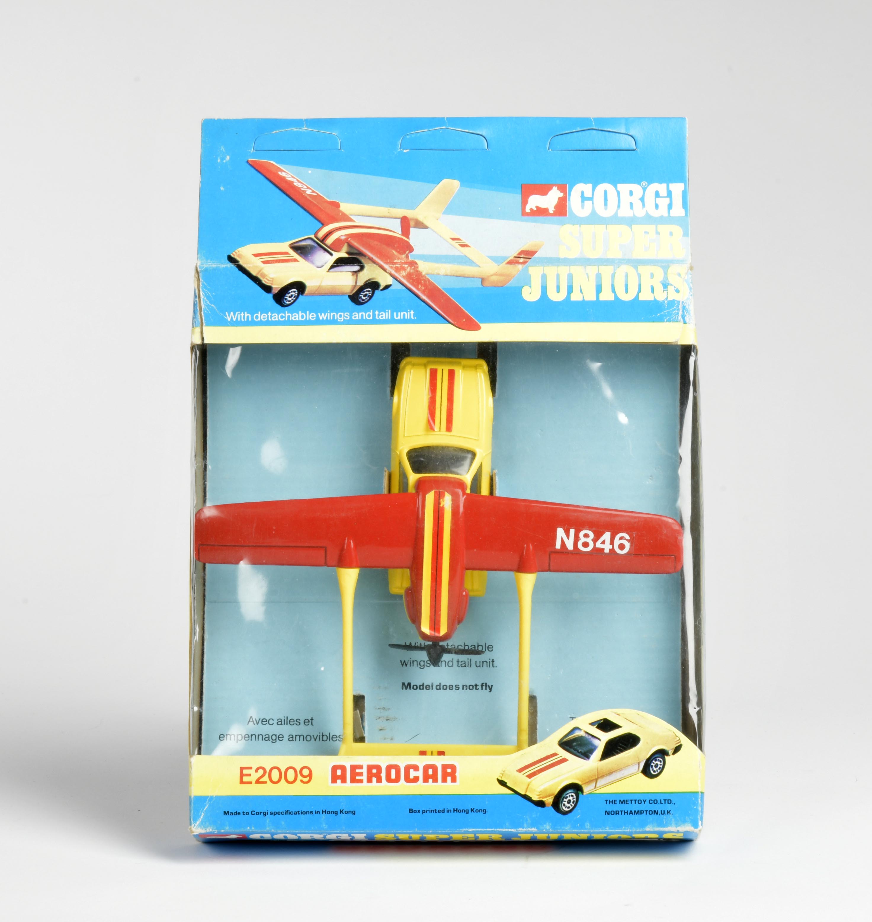 Corgi Super Juniors, E2009 Aerocar, diecast, box, C 1-