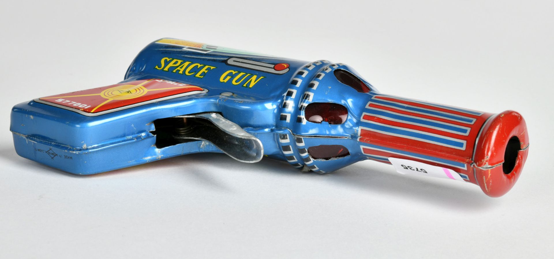 Daiya, Baby Space Gun, Japan, 15 cm, tin, funct. ok, box C 1, C 1- - Image 3 of 3