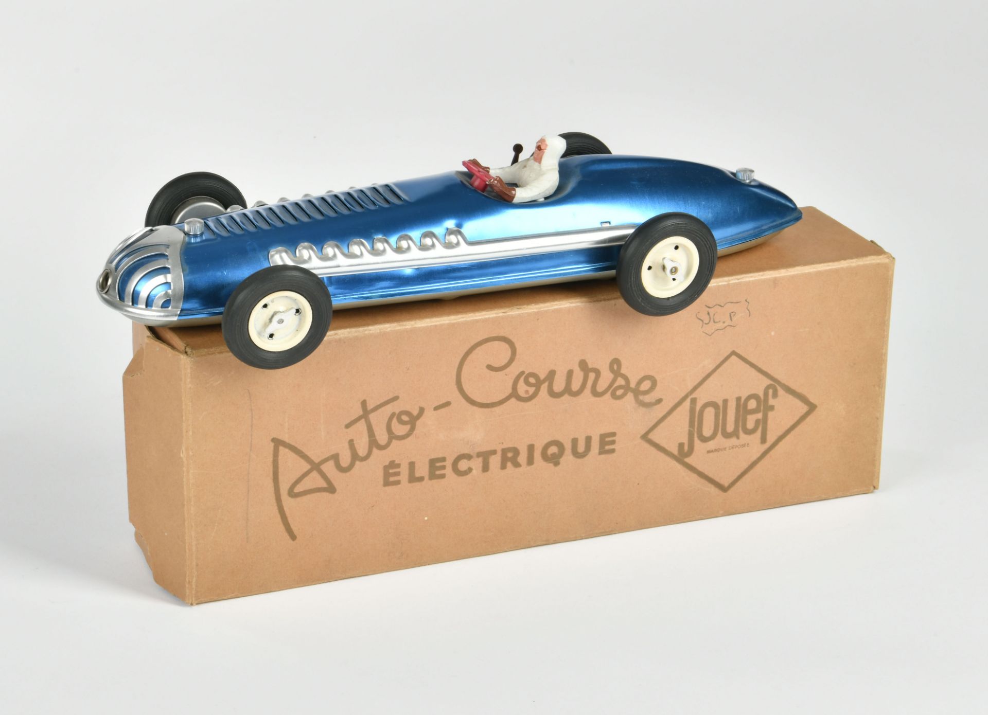 Jouef, Auto Course Electrique racing car, France, 33 cm, tin, box C 1-, C 1