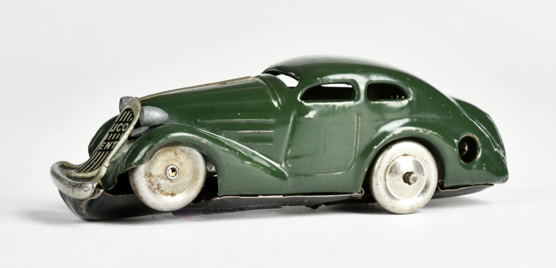 Schuco, Patent car 1001, Germany pw, 11cm, cw ok, paint d., C 2 - Image 2 of 3