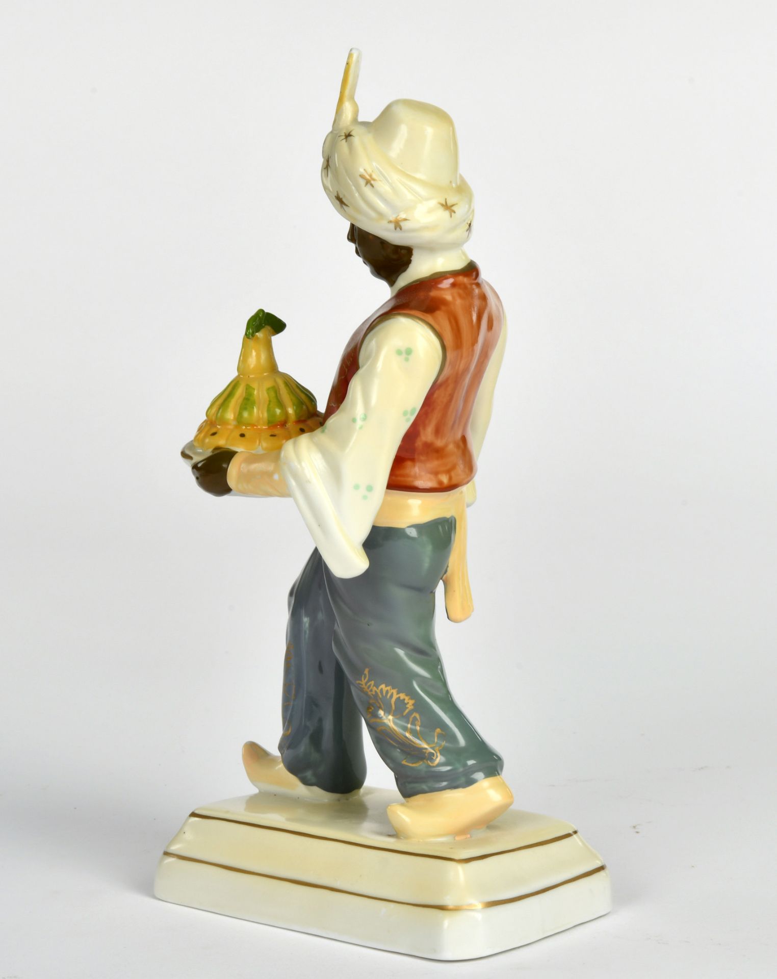Sarotti Mohr, 27 cm, porcelain, marked Neuendorf, C 1 - Image 2 of 4