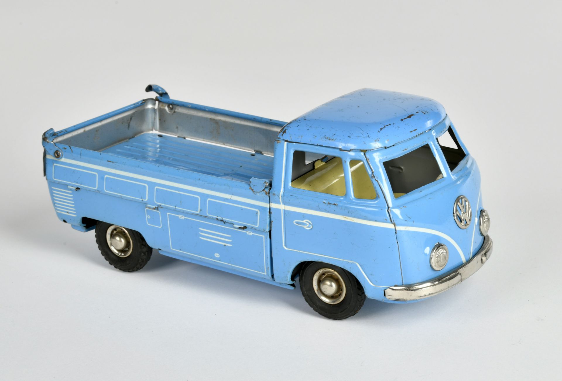 Tippco, VW Bus, W.-Germany, 23 cm, friction ok, paint d., C 2-3