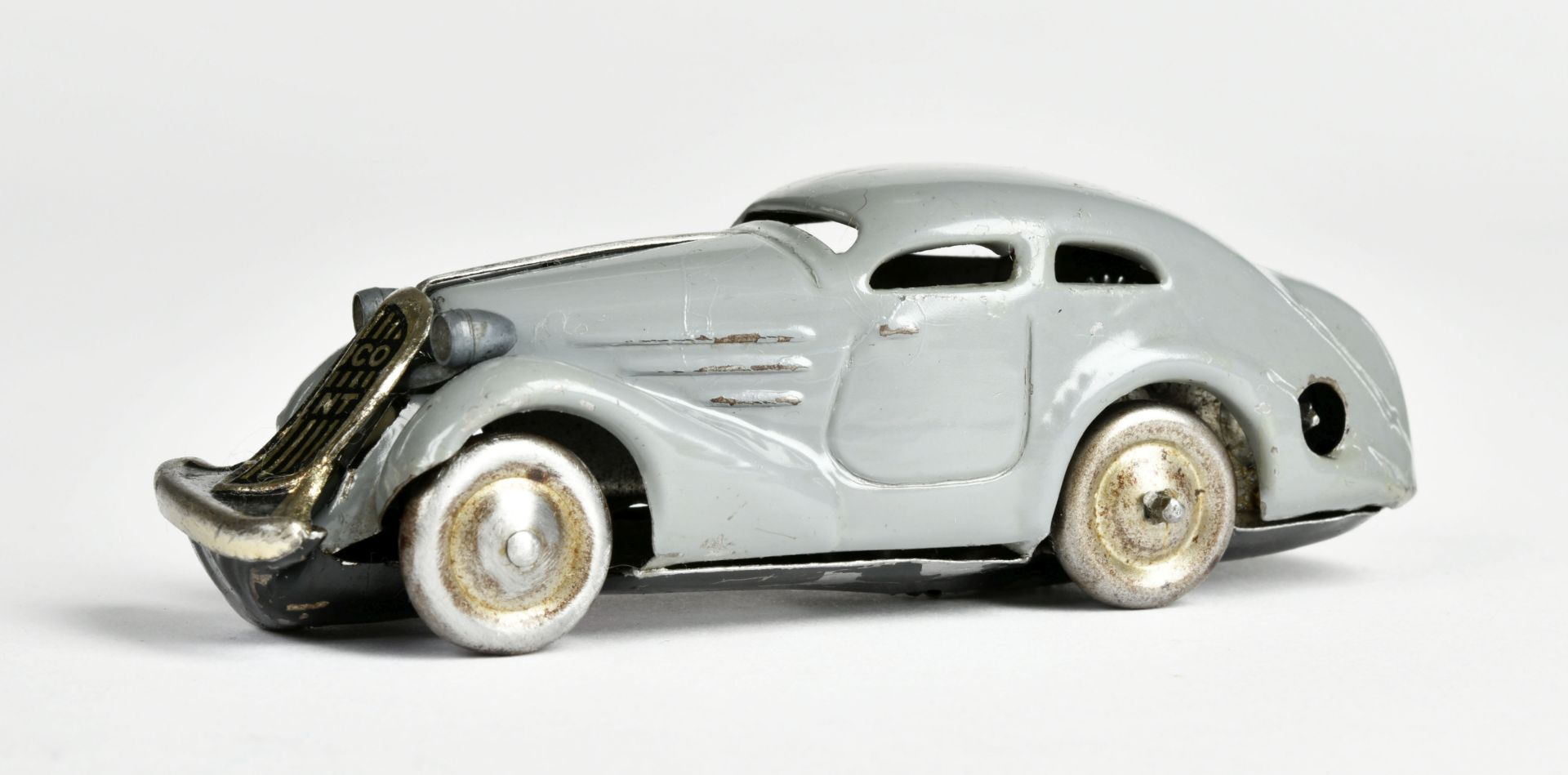 Schuco, Patent car 1001, Germany pw, 11cm, cw ok, paint d., C 2- - Image 2 of 3