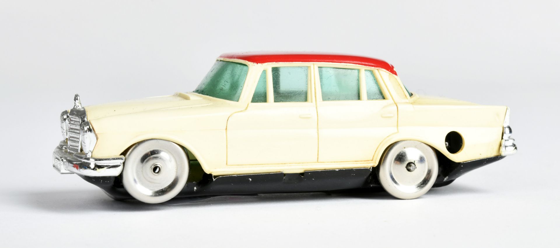 Schuco, Mirako Car Mercedes 1001/1, W.-Germany, plastic, cw ok, min. paint d., box C 2+, C 1-2 - Image 2 of 3