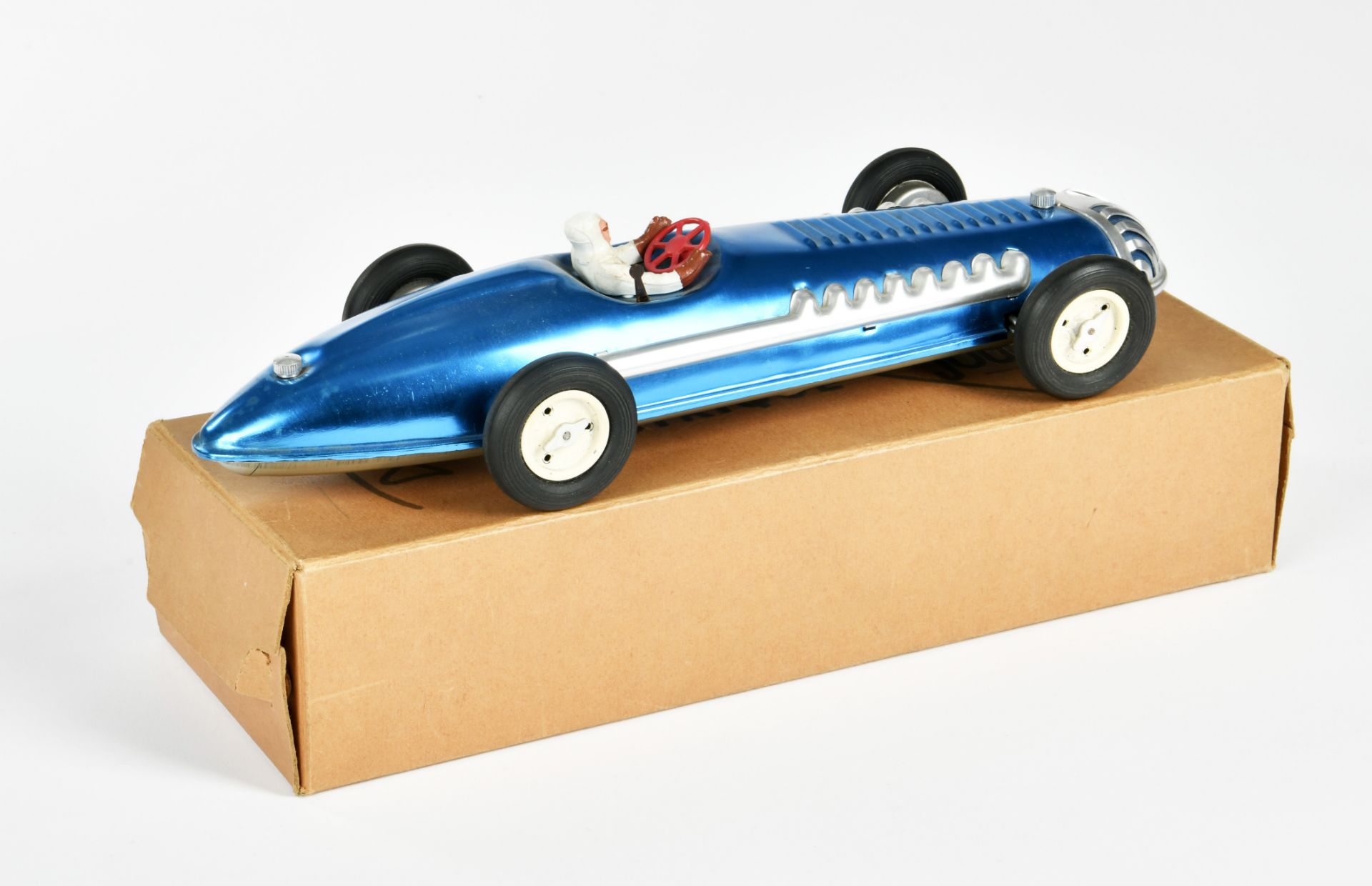 Jouef, Auto Course Electrique racing car, France, 33 cm, tin, box C 1-, C 1 - Image 2 of 2