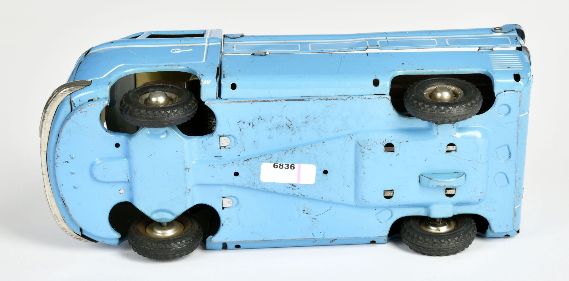 Tippco, VW Bus, W.-Germany, 23 cm, friction ok, paint d., C 2-3 - Image 3 of 3