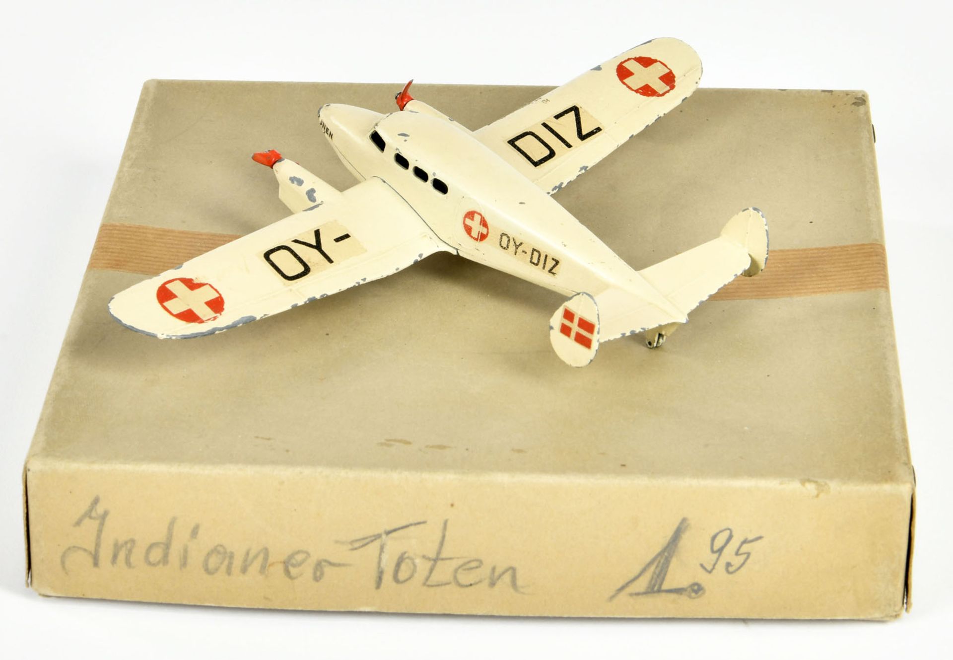 Tekno, plane no 488, 1:43, Denmark, diecast, paint d., C 2- - Image 4 of 5