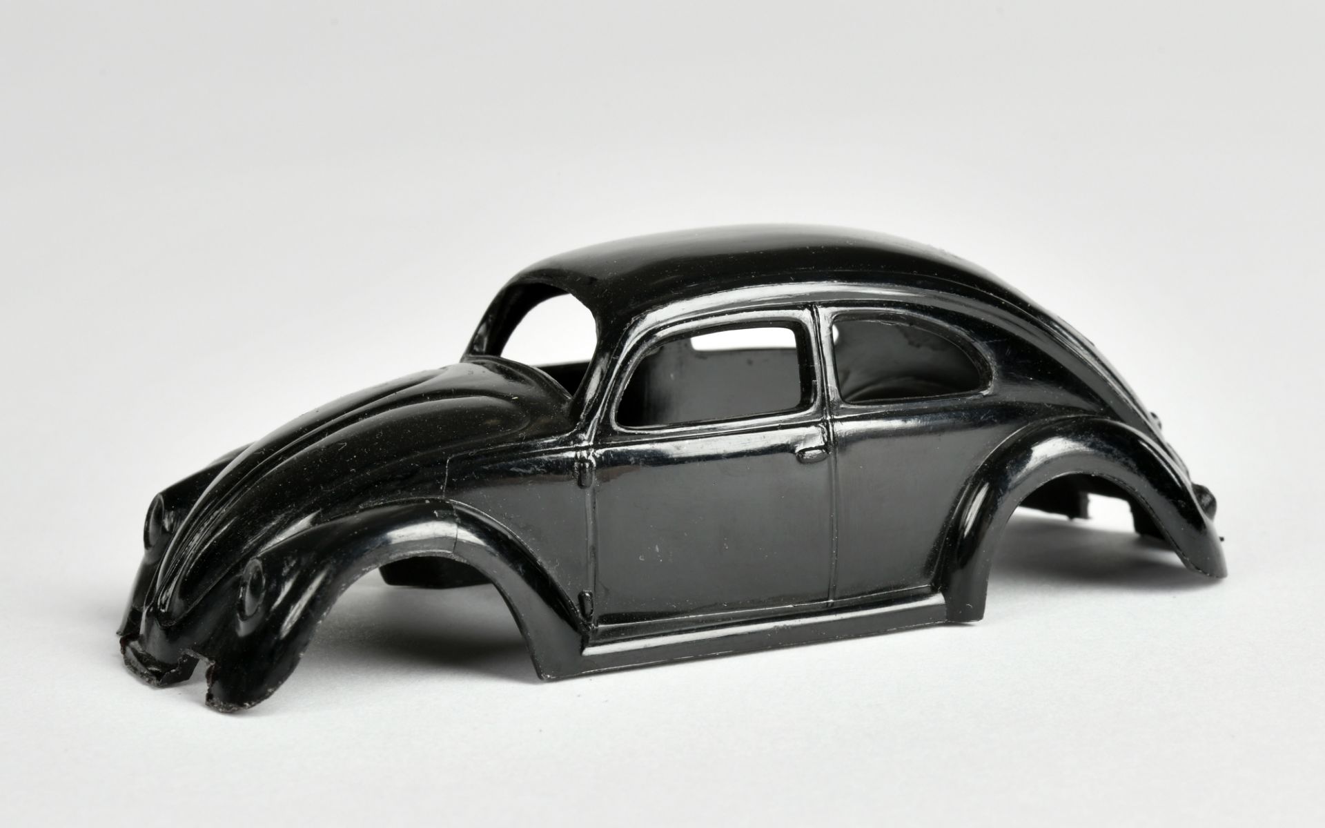 Wiking, VW Käfer body, black, 1:40, plastic