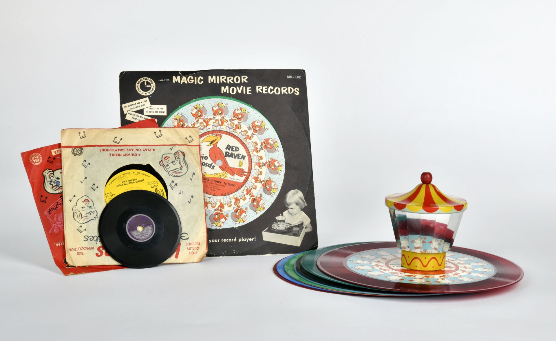 Magic Mirror, Mirror + 9 records, 3 kids records, USA, mostly good