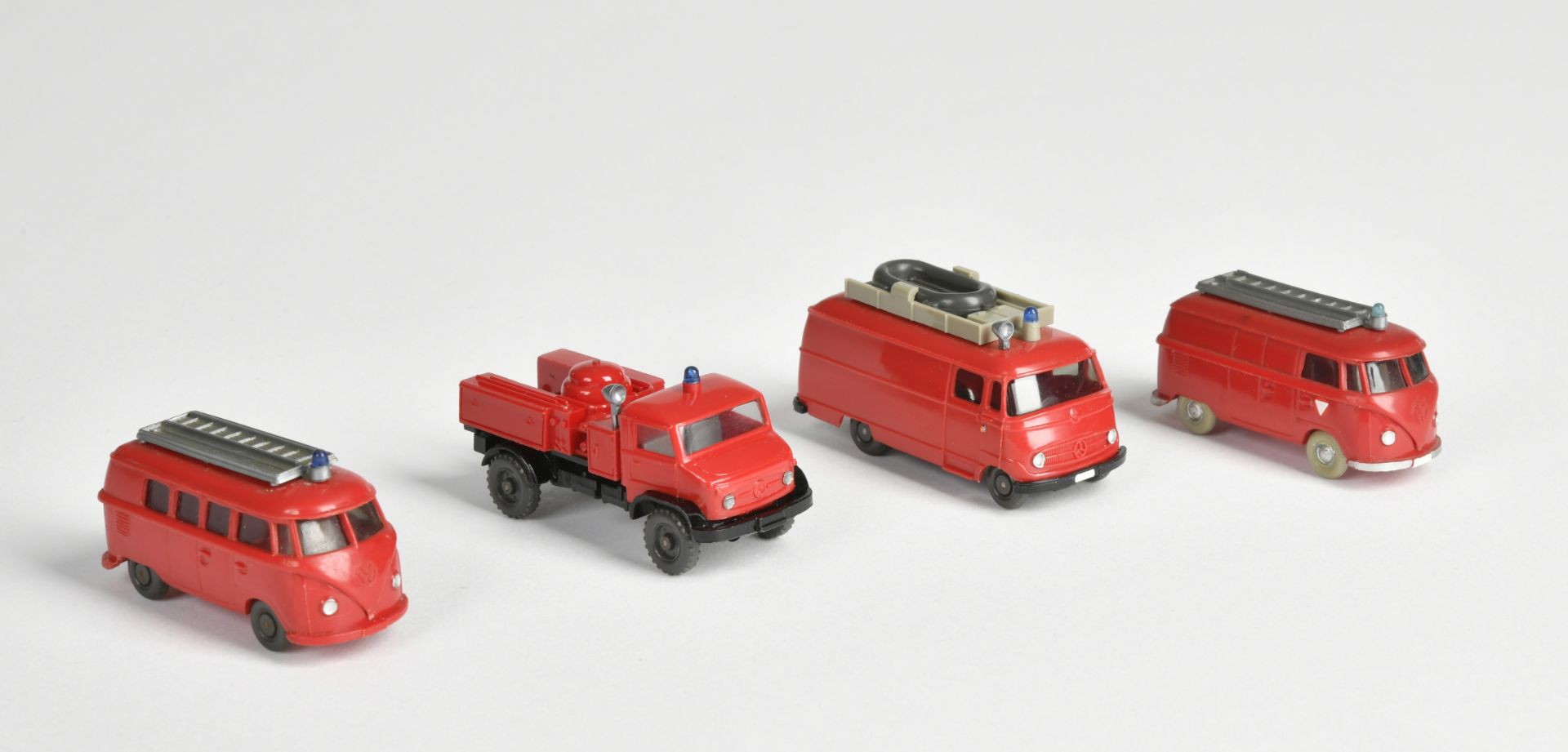 Wiking, 4 cars, W.-Germany, 1:87, plastic, C 1-2