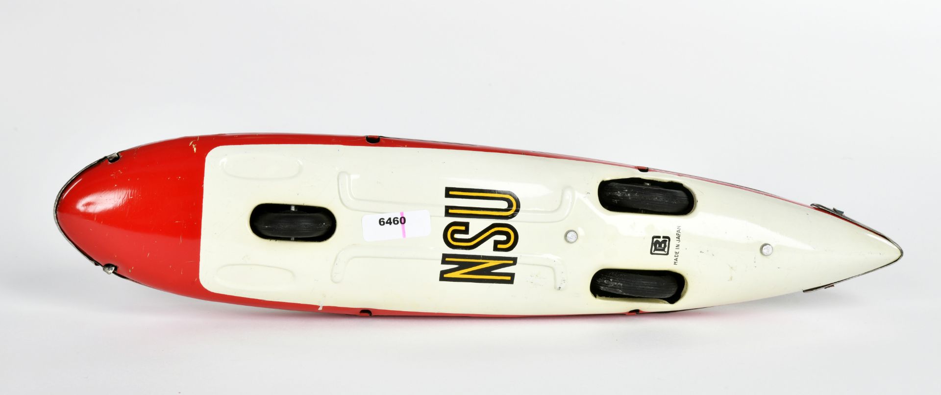 Bandai, NSU Record Racer, Japan, 33 cm, tin, friction ok, min. paint d., C 2+ - Image 3 of 3