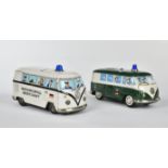 Yonezawa, 2x VW Bus Polizei