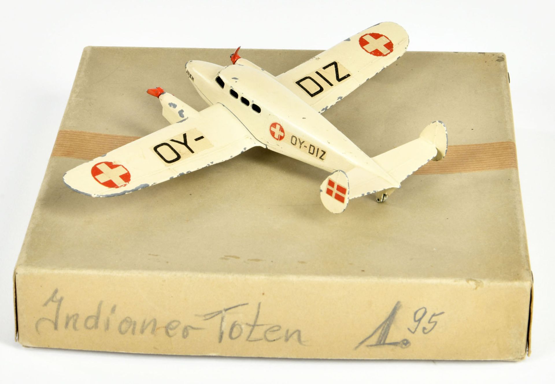 Tekno, plane no 488, 1:43, Denmark, diecast, paint d., C 2- - Image 2 of 5