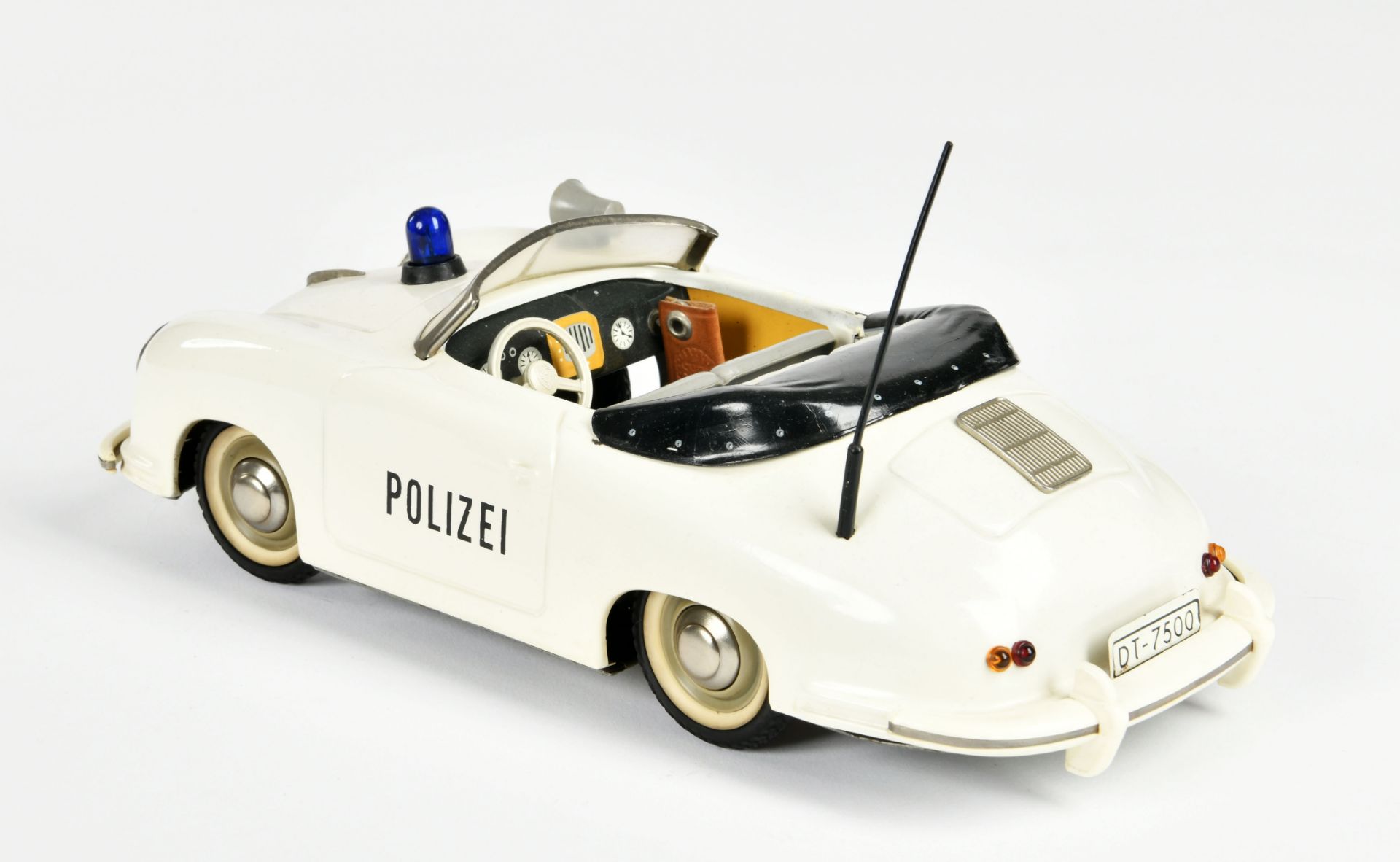 Distler, Porsche Police, Belgium, 27 cm, tin, bat. drive not checked, Z 2+ - Image 2 of 3