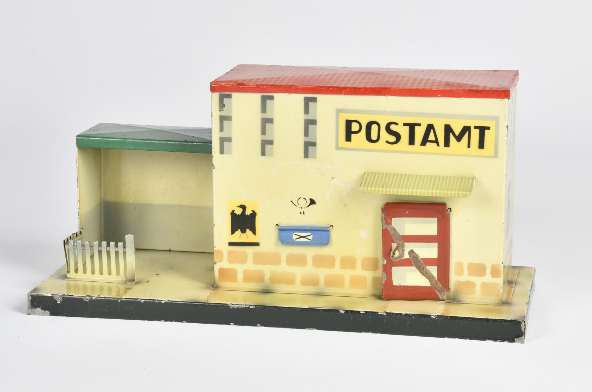 Kibri, post office, Germany pw, 34 x 14 cm, paint d., C 2-