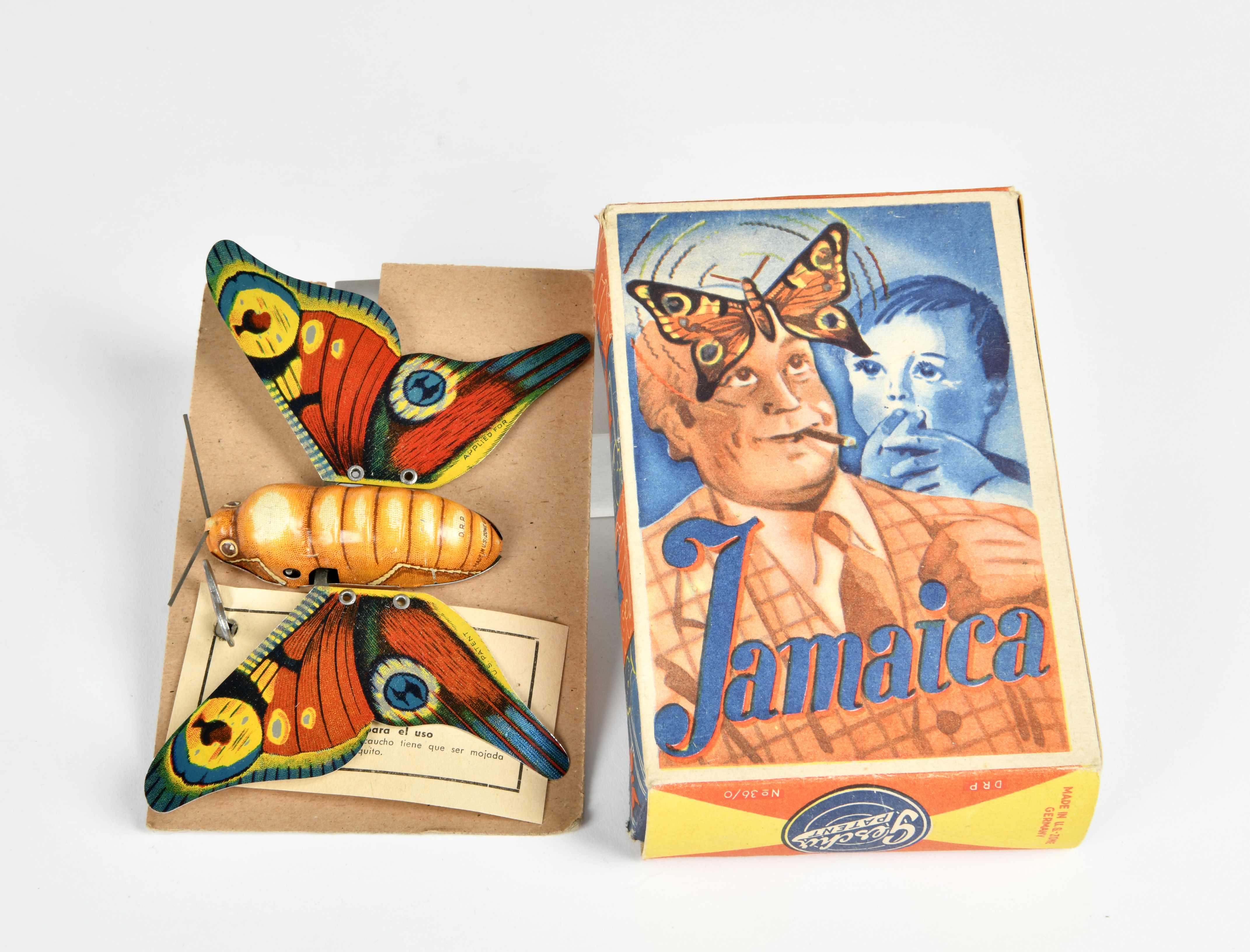 Gescha, butterfly, US Z. Germany, tin, 14cm, box C 1, C 1