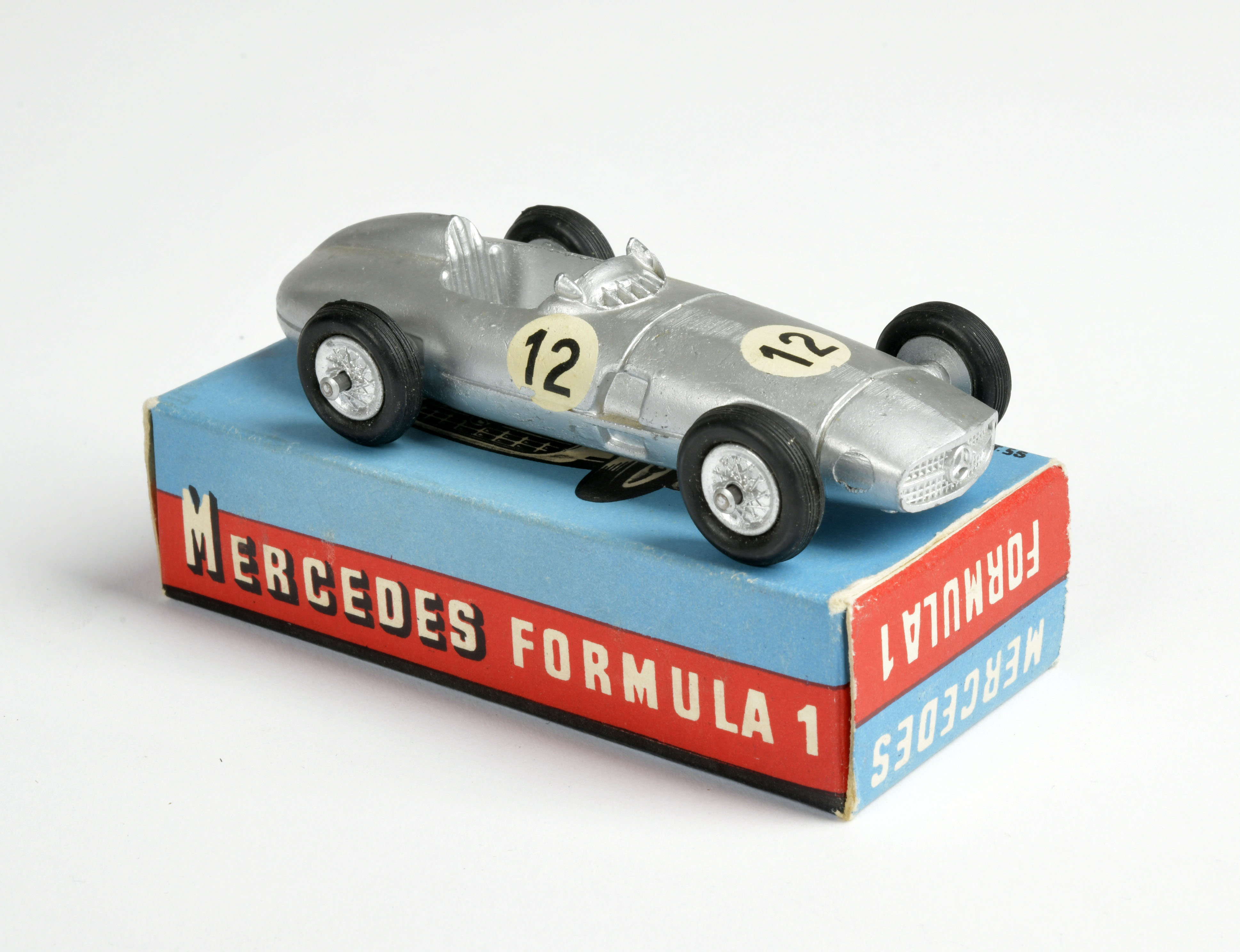 Mercury, Mercedes Formula 1 racing car, Italy, 1:43, diecast, box C 1, C 1-