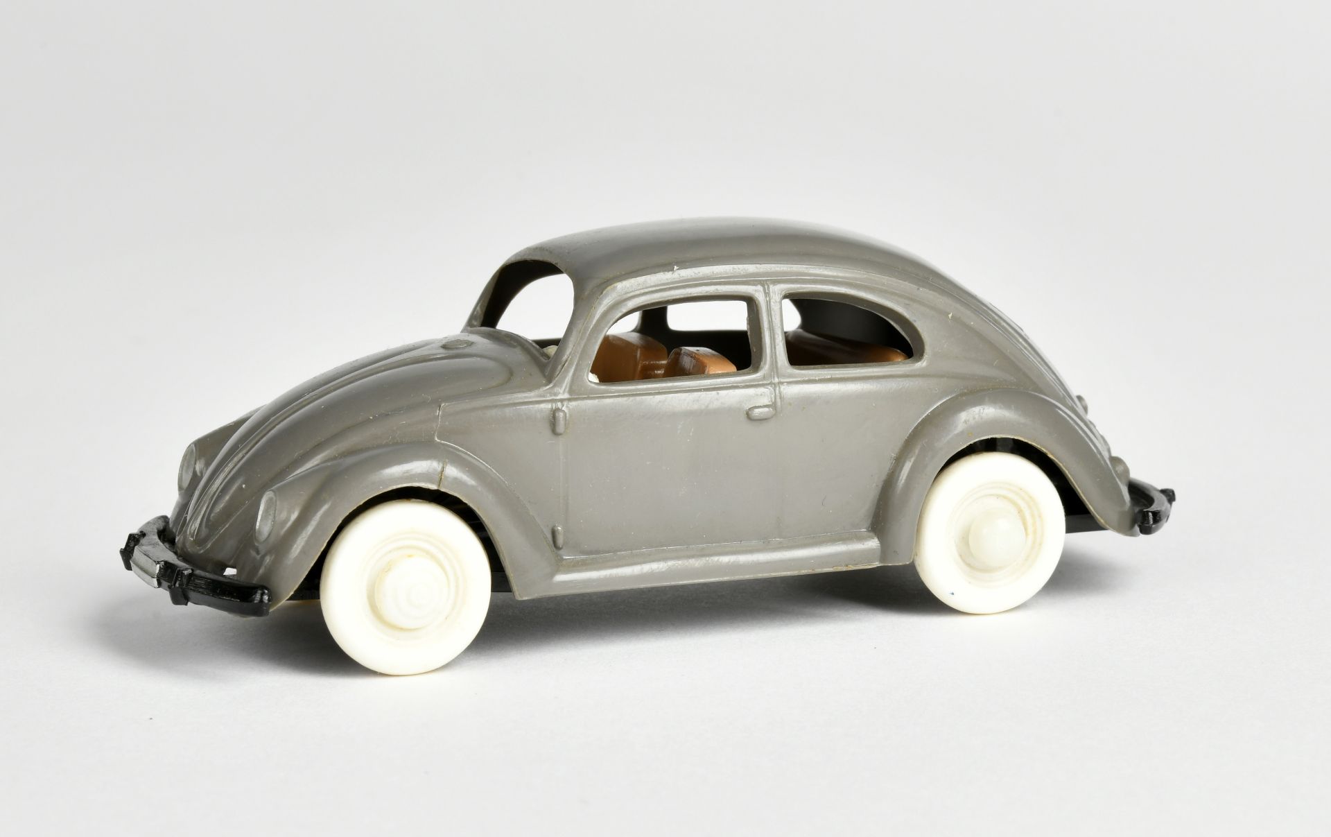 Wiking, VW Käfer grey, brown seats, W.-Germany, 1:40, plastic, C 1-2