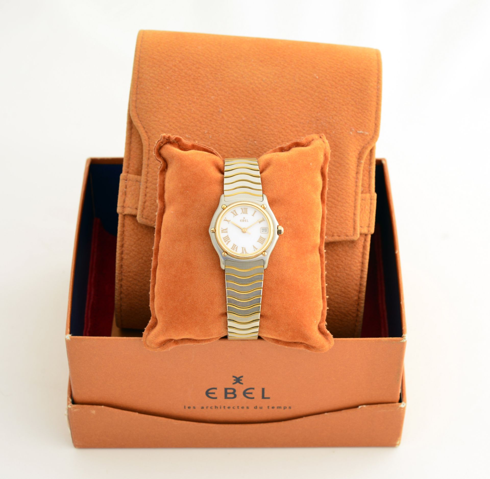 Ebel, wristwatch Sport Classique from 1998, 27 mm, mit bill, manual, box (original price 20.900