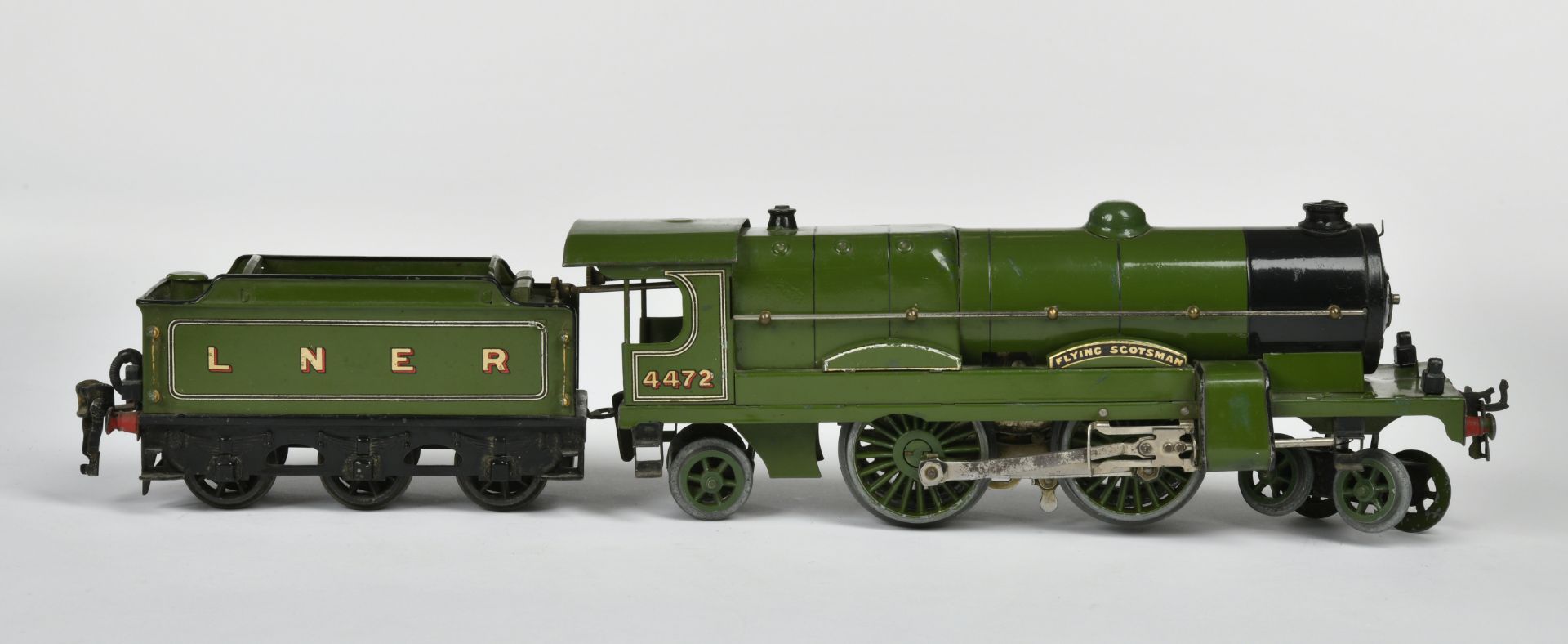 Hornby/Meccano, loco 4472 "Flying Scotsman", England, gauge 0, tin, cw, min. paint d., min. paint