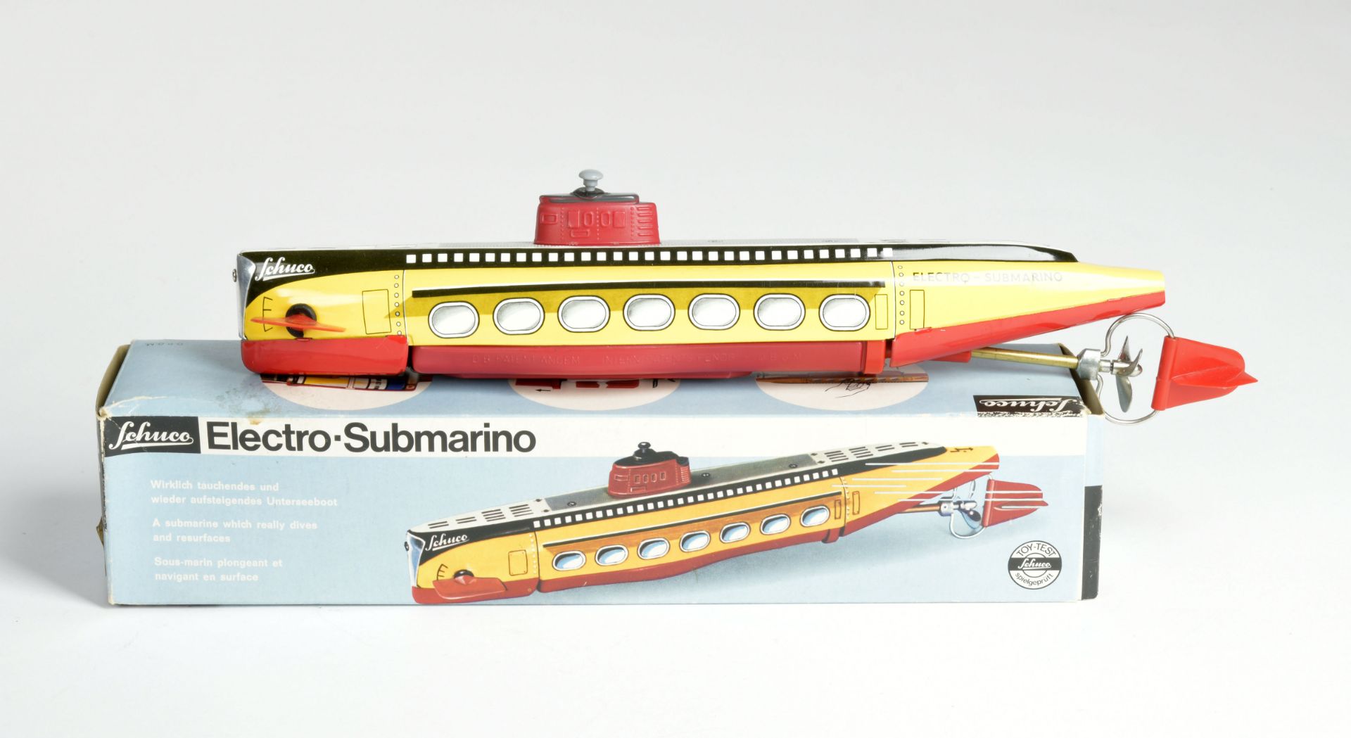 Schuco, Elektro Submarino, W.-Germany, mixed constr., box C 1-, C 1