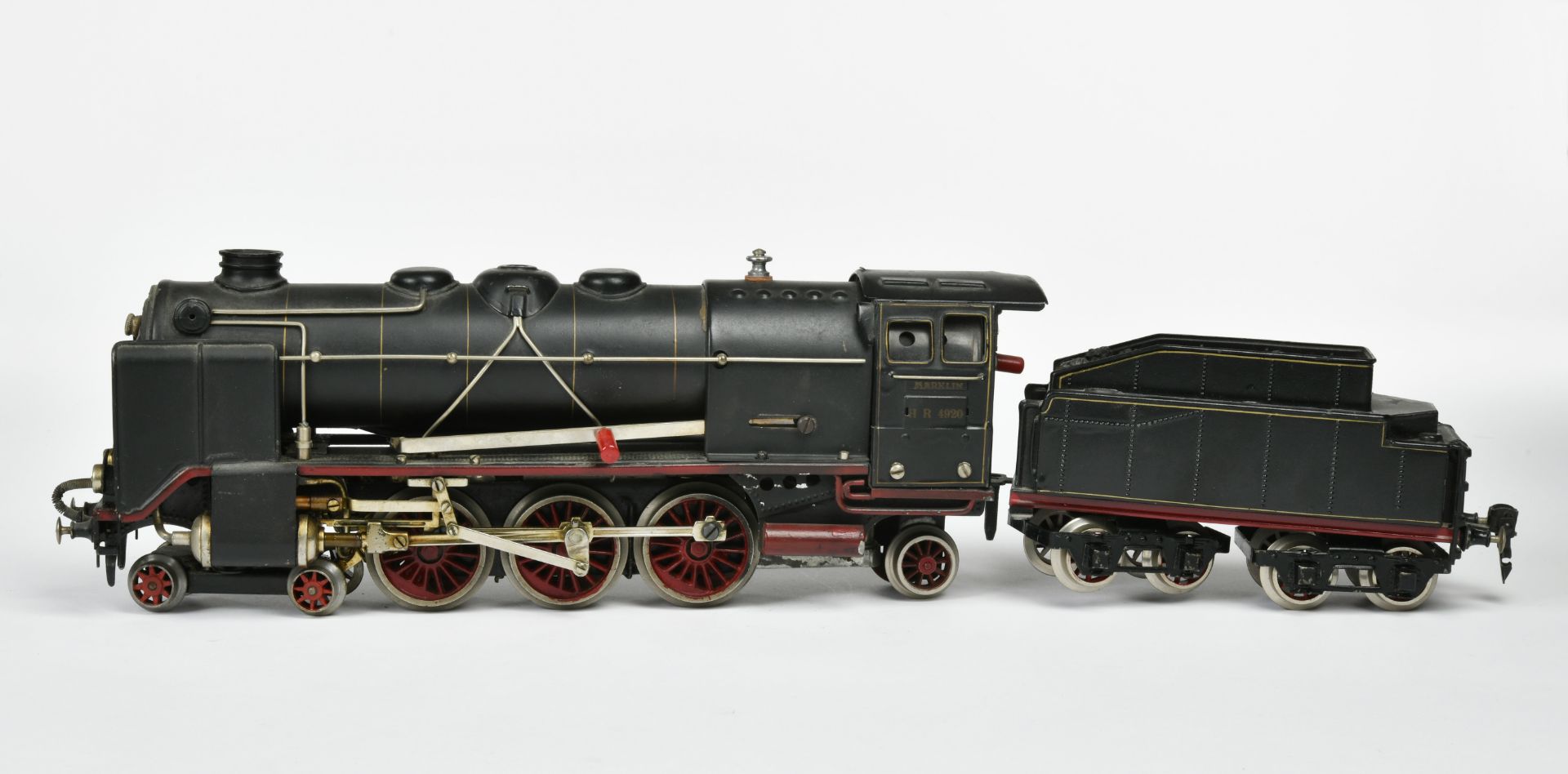 Märklin, spirit steam locomotive HR 4920, Germany pw, gauge 0, tin, paint d., C 2+