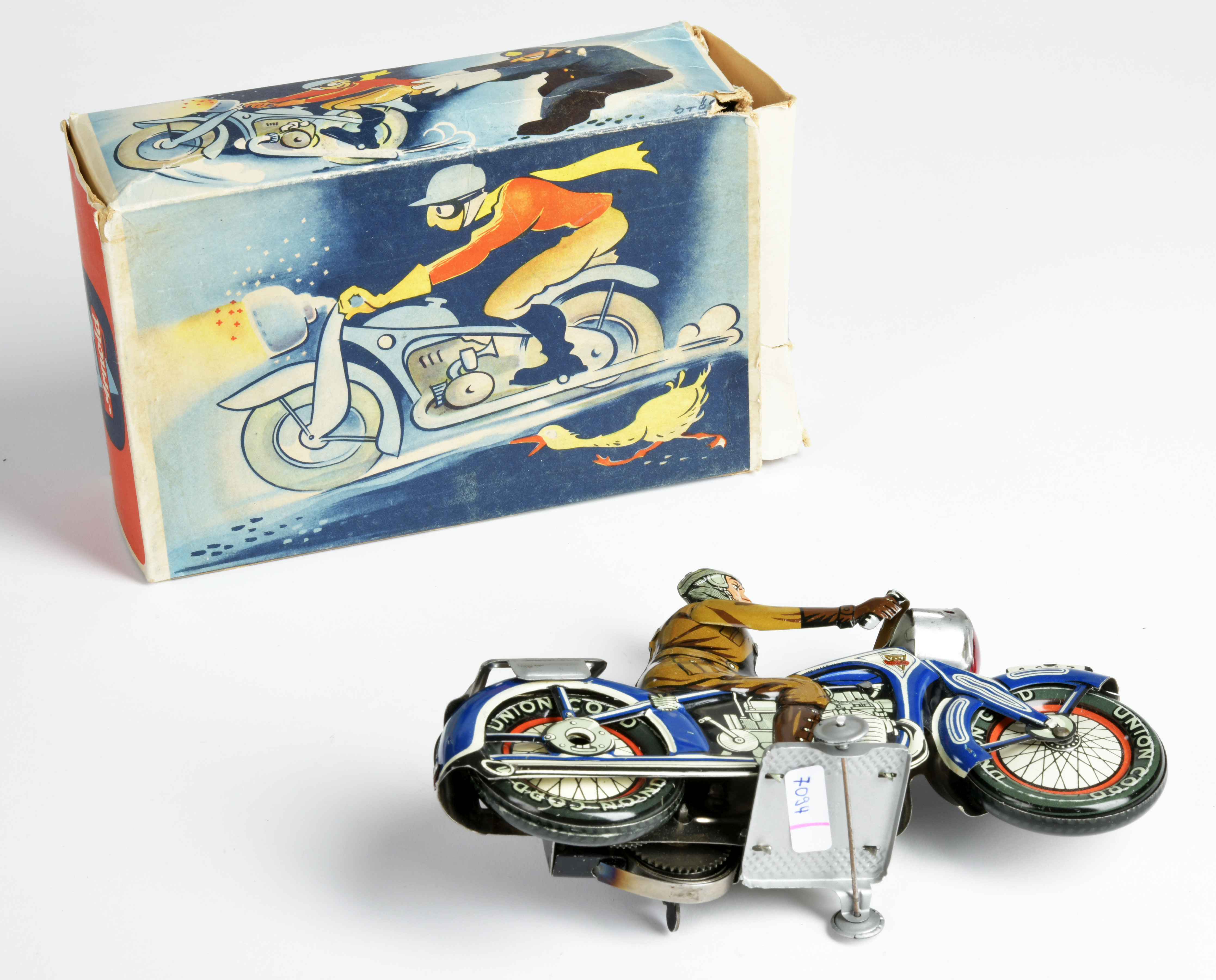 Arnold, motorcycle A 643, Germany, tin, cw ok, box C 2, C 1- - Image 3 of 3