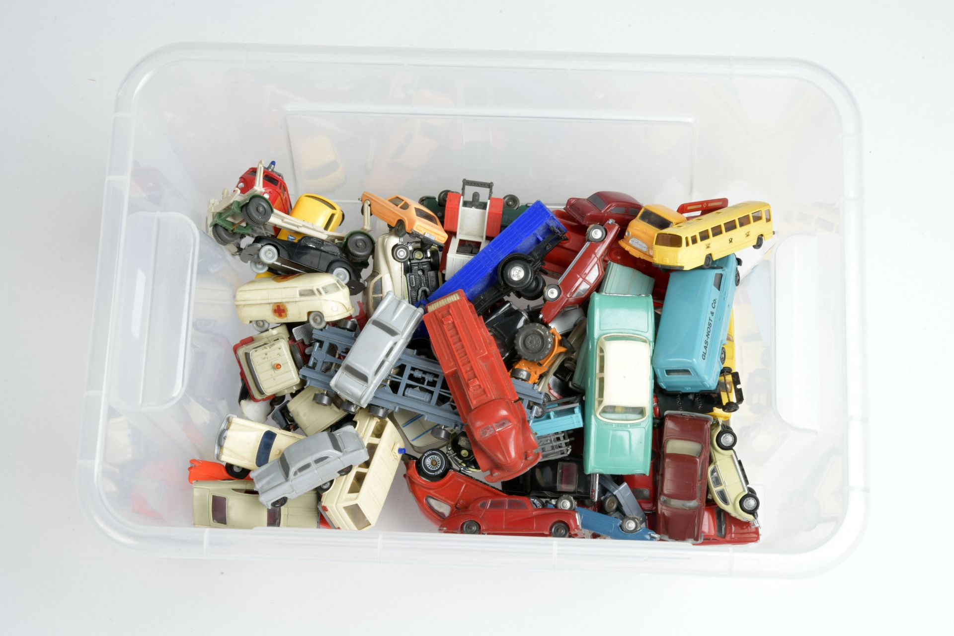 Wiking a.o., model cars, mixed condition