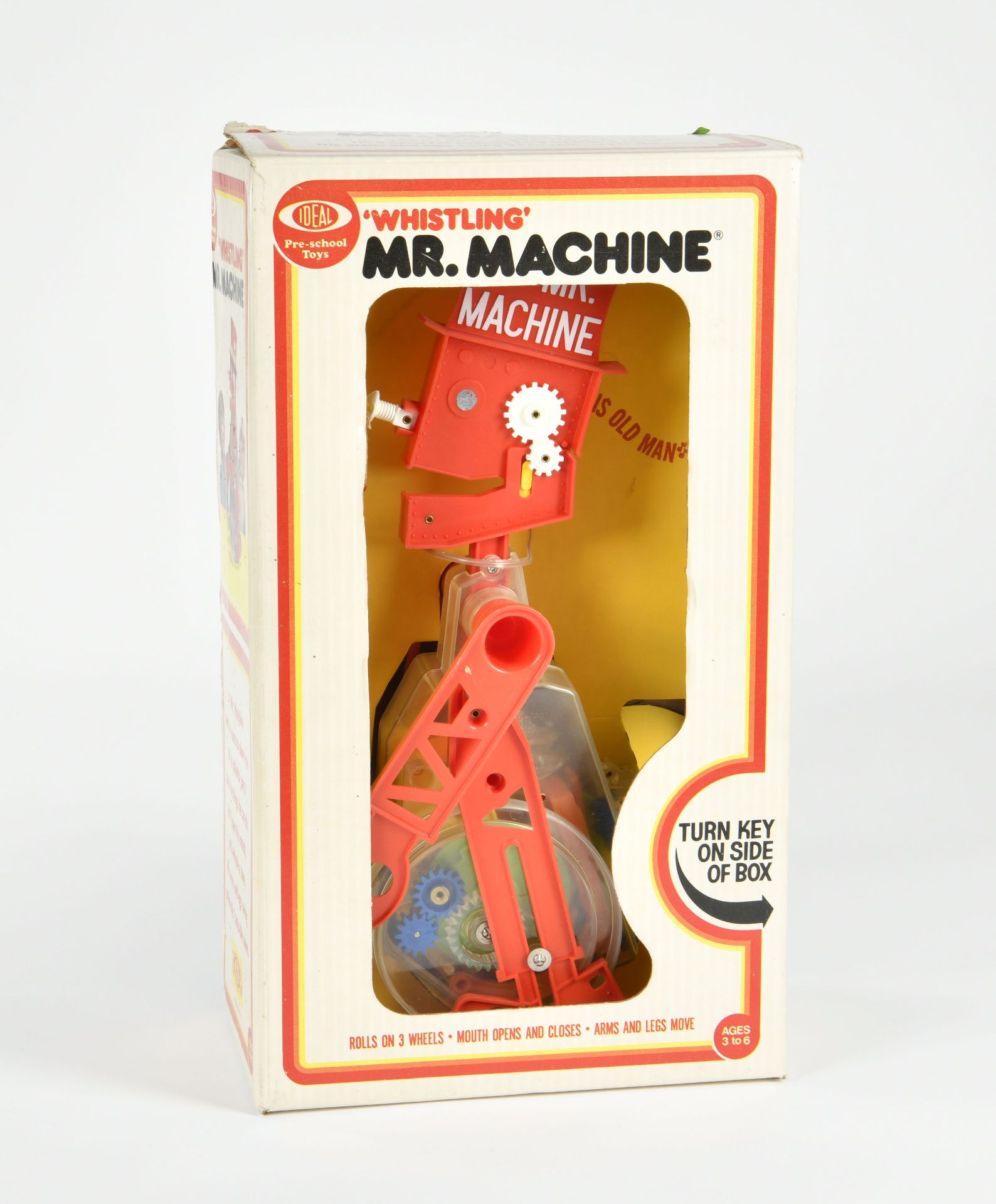 Ideal, Whistling Mr. Machine, USA, plastic, 47cm, box C 1, C 1