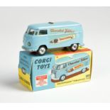 Corgi Toys, 441 VW Bus Toblerone, Great Britain, 1:43, diecast, min. paint d., box C 2+, C 2+
