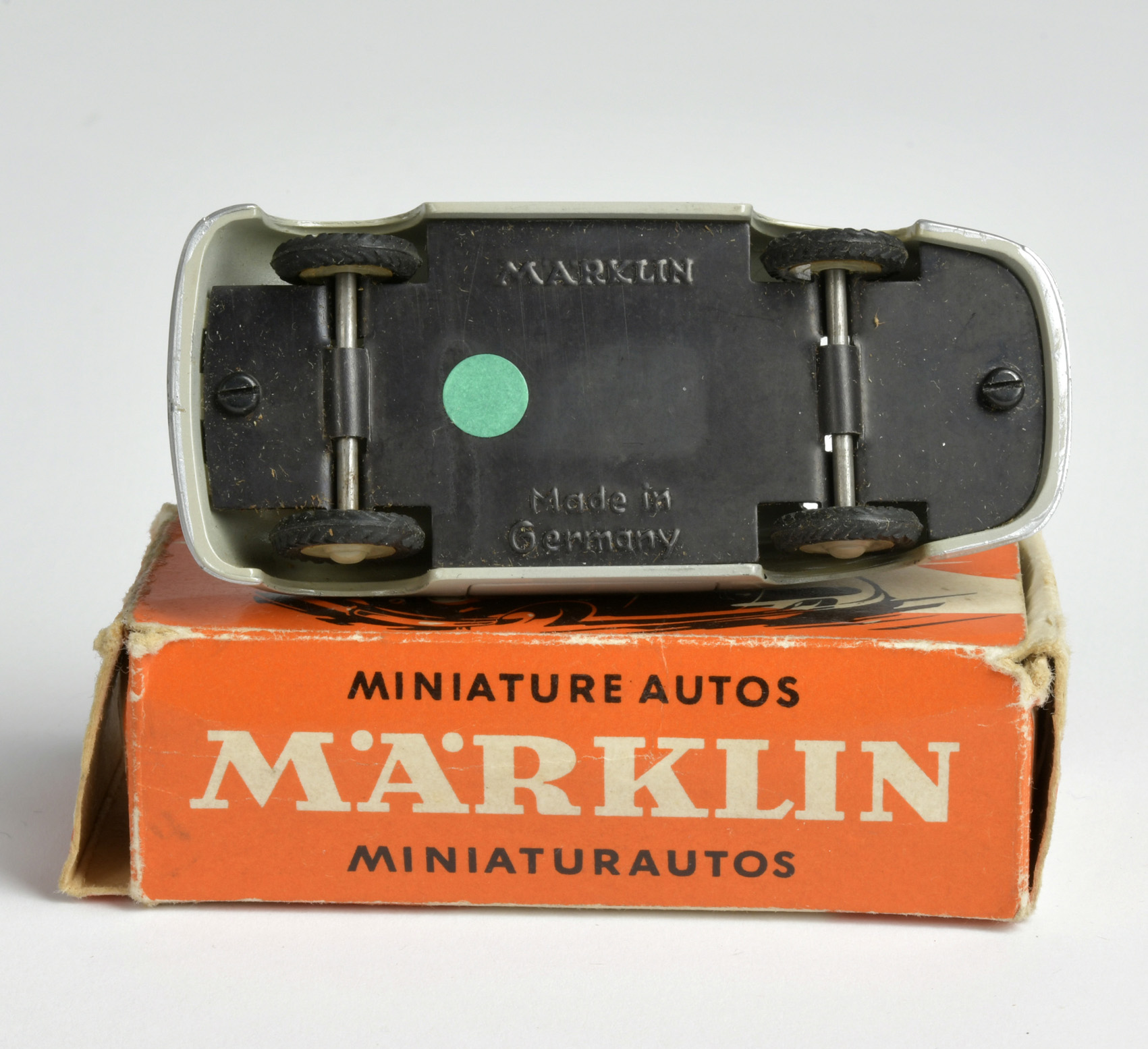 Märklin, Porsche 8004 grey, W.-Germany, 1:43, diecast, min. paint d., box C 2, C 2+ - Image 4 of 4