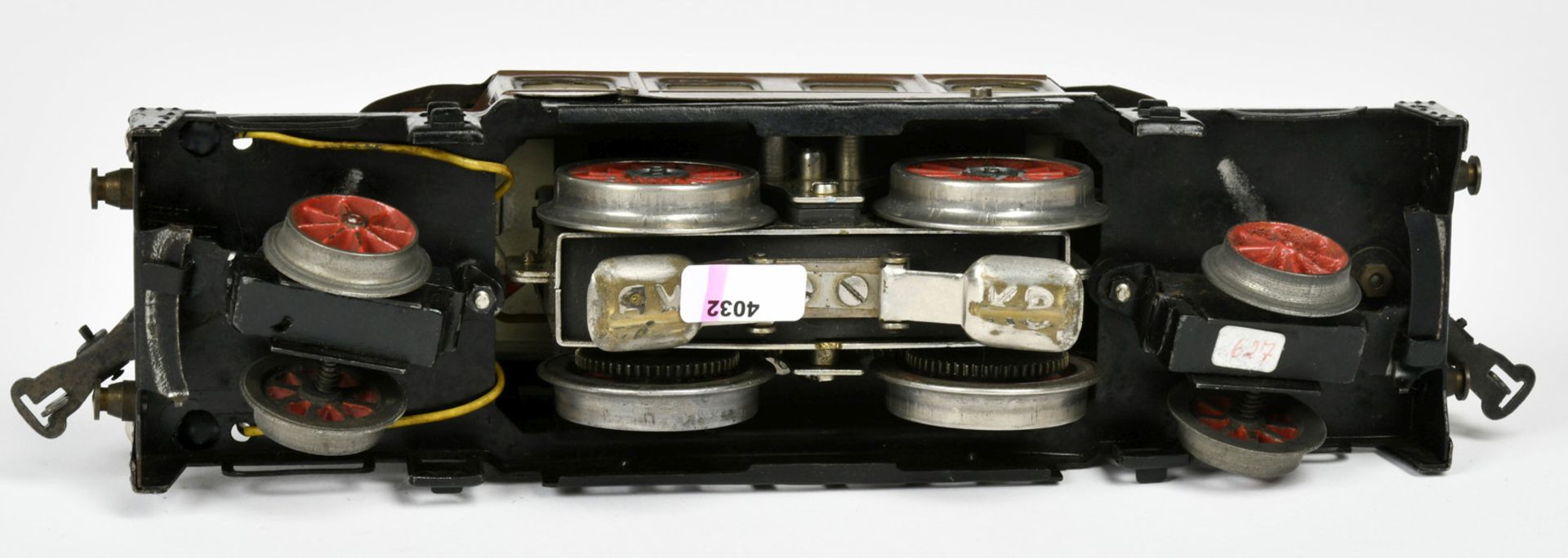 Bub, E-Lok 9980/18, Germany pw, gauge 0, tin, paint d., C 2 - Image 3 of 3