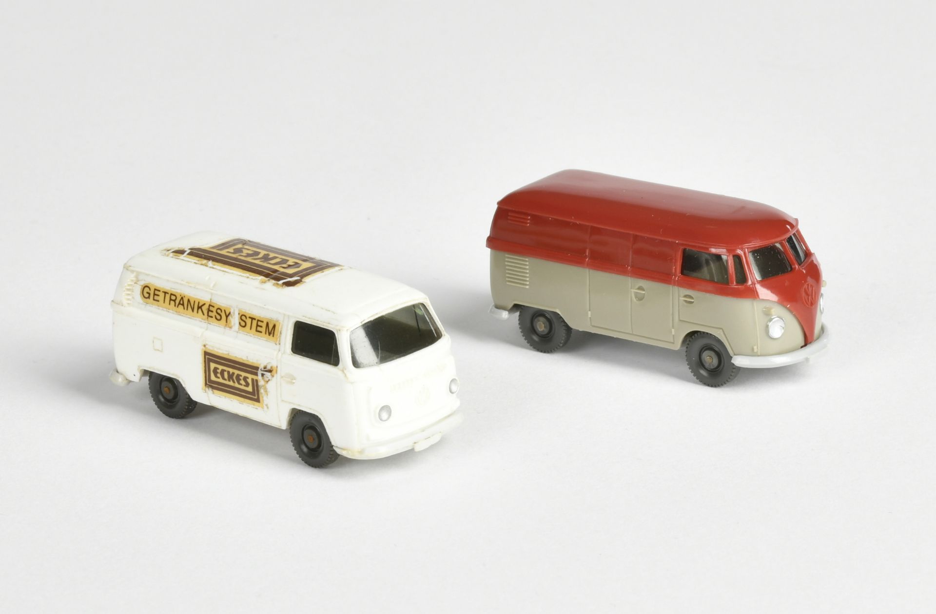 Wiking, 2x VW Bus, W.-Germany, 1:87, plastic, C 1-2