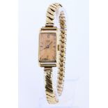 Artos Elite 585 Gold Damen Armbanduhr, women's 14K gold wristwatch,