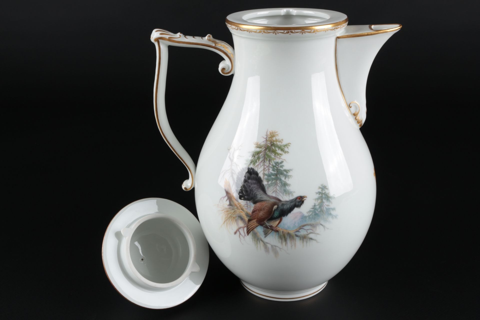 Hutschenreuther Steinadler, porcelain golden eagle, - Bild 6 aus 14