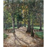 Mathilde von Freytag-Loringhoven (1860-1941) Parklandschaft, park landscape,