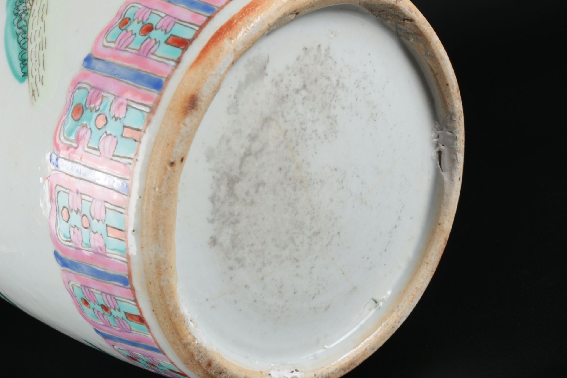 China große Deckelvase Königsdarstellung, chinese lid vase, - Image 6 of 6