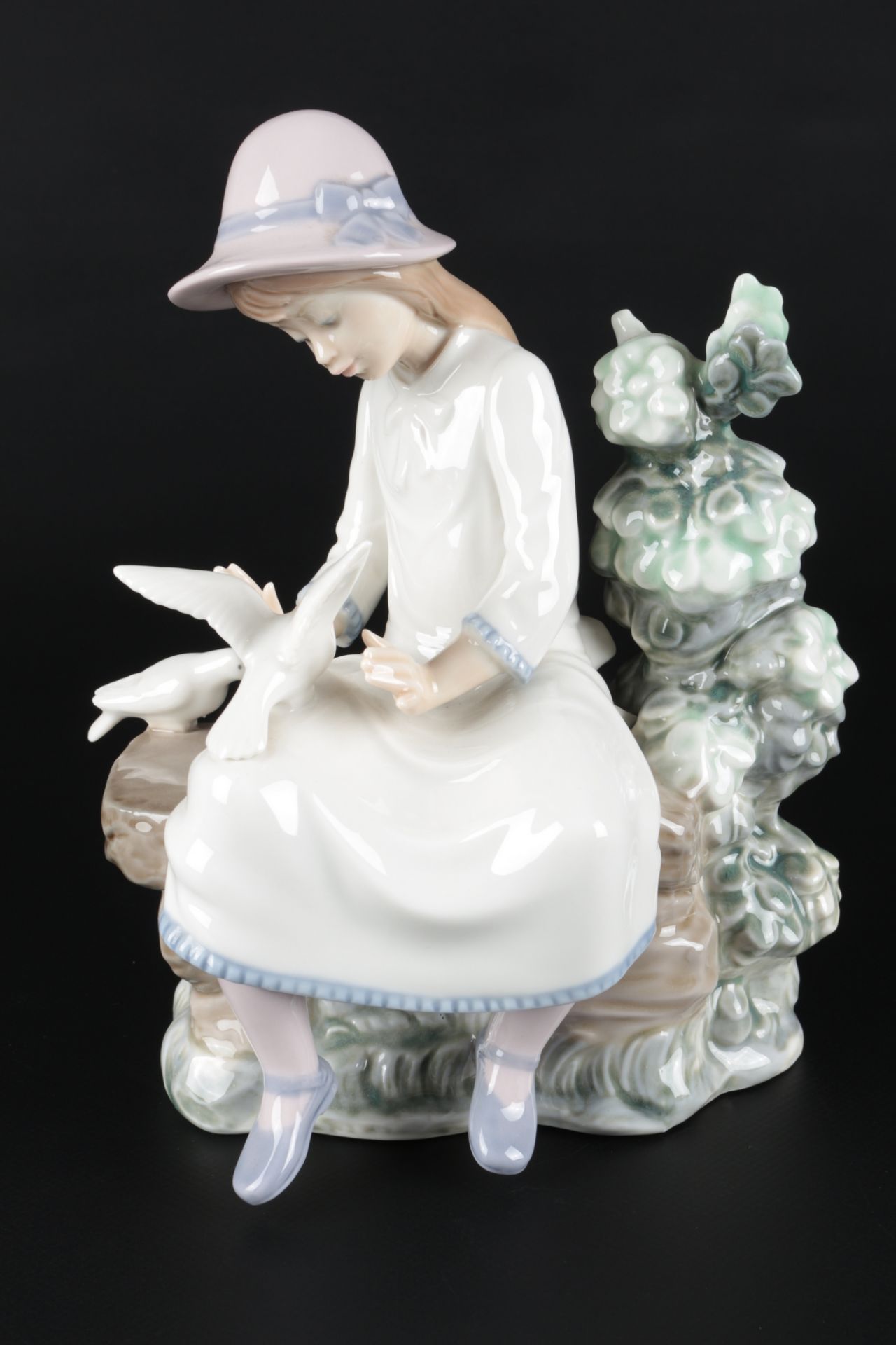 Lladro 3 Kinderfiguren, porcelain children figures, - Image 3 of 6